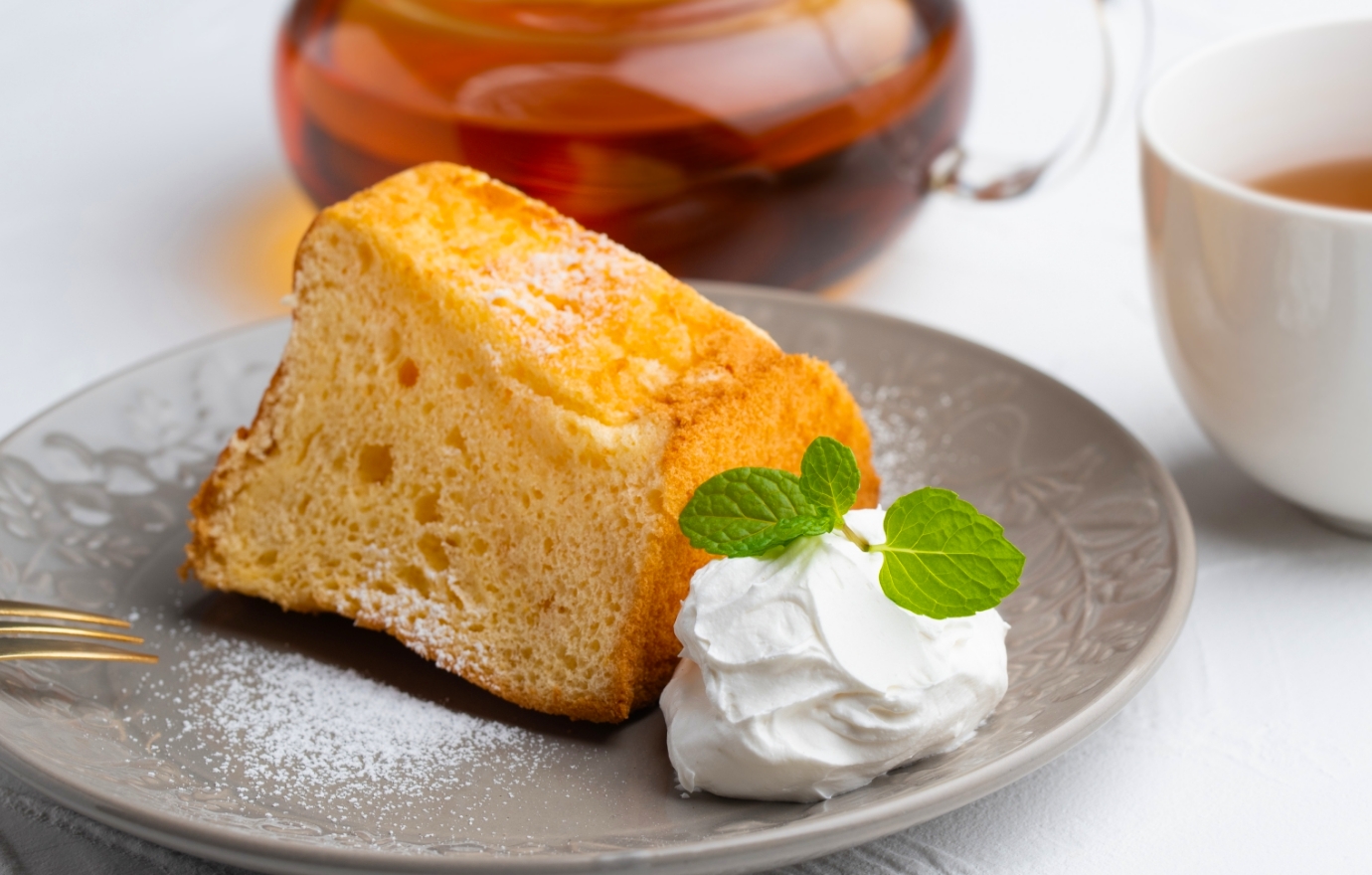 シフォンケーキの画像