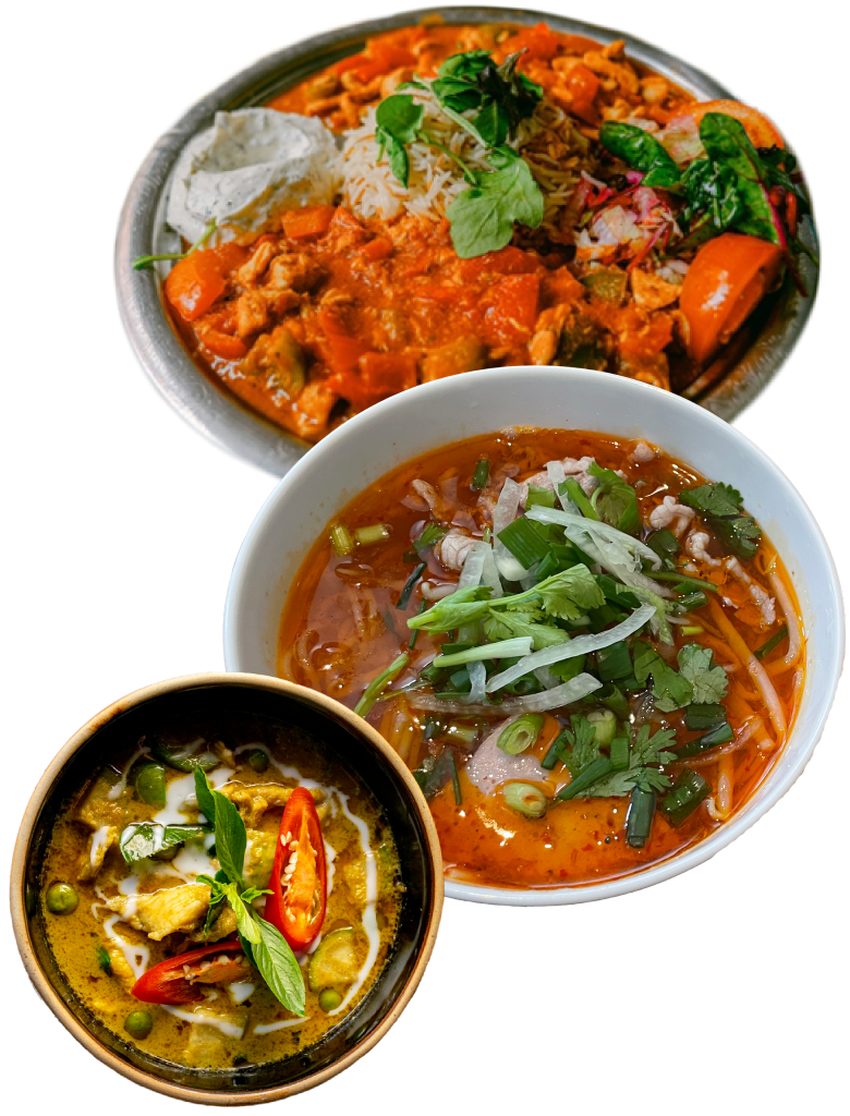 サチケバブ ブンボーフエ グリーンカレー
