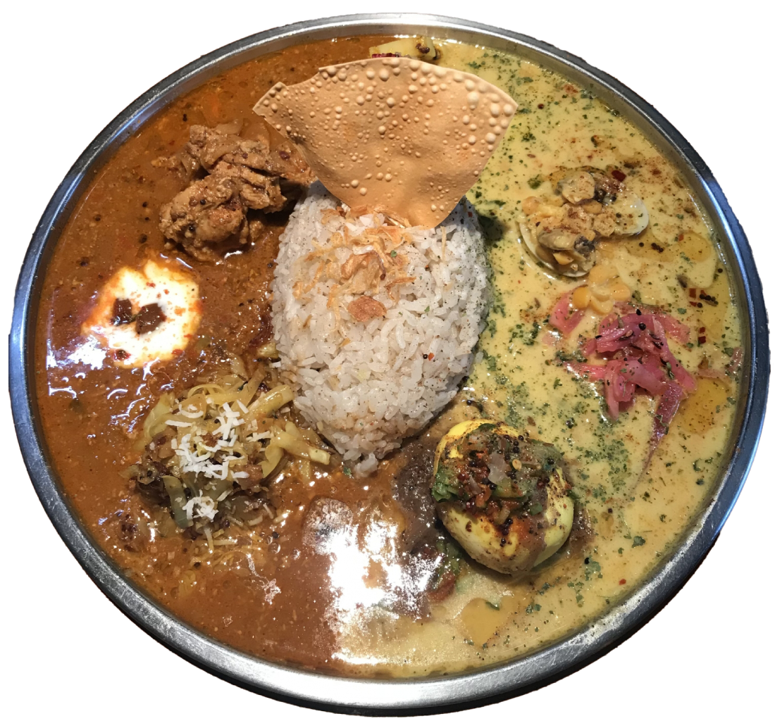 あいがけカレー