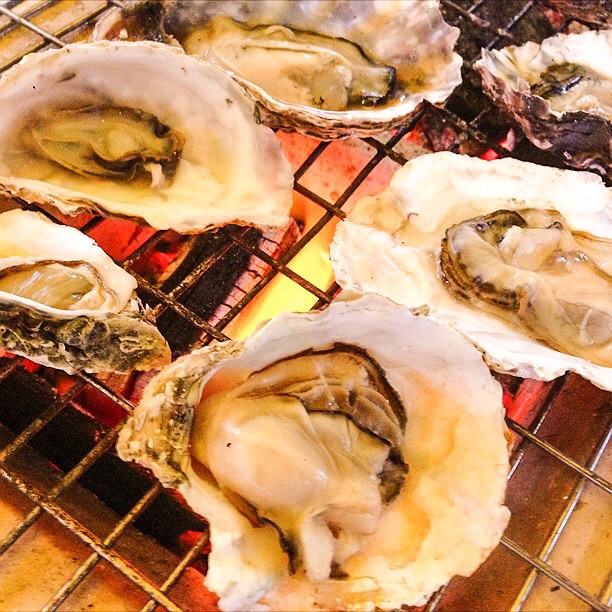 焼牡蠣