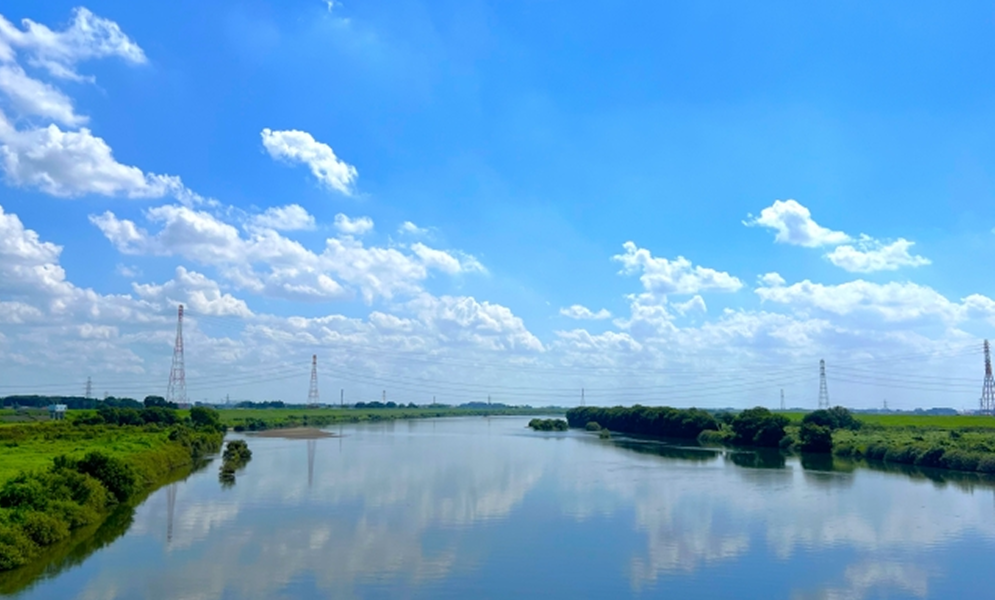 利根川の風景