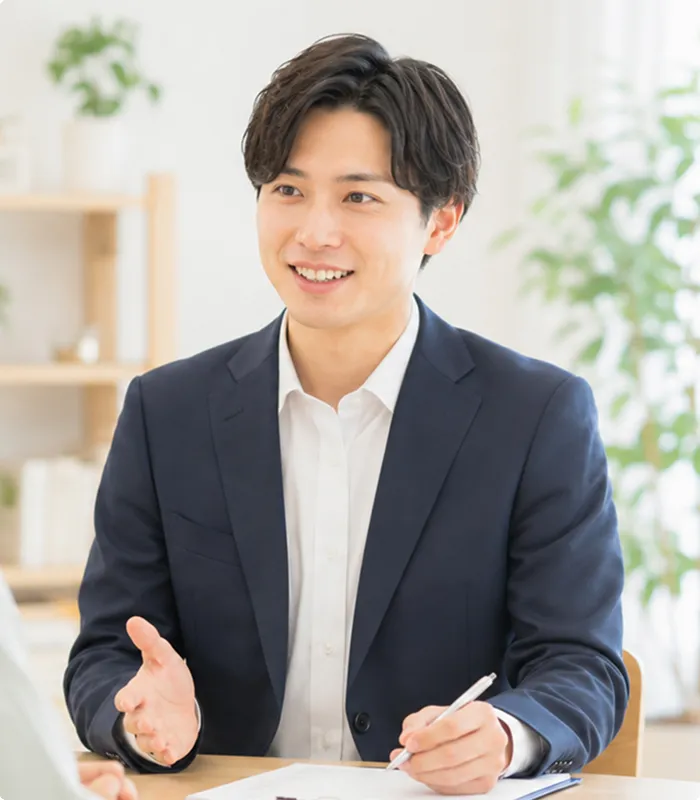 先輩男性の写真